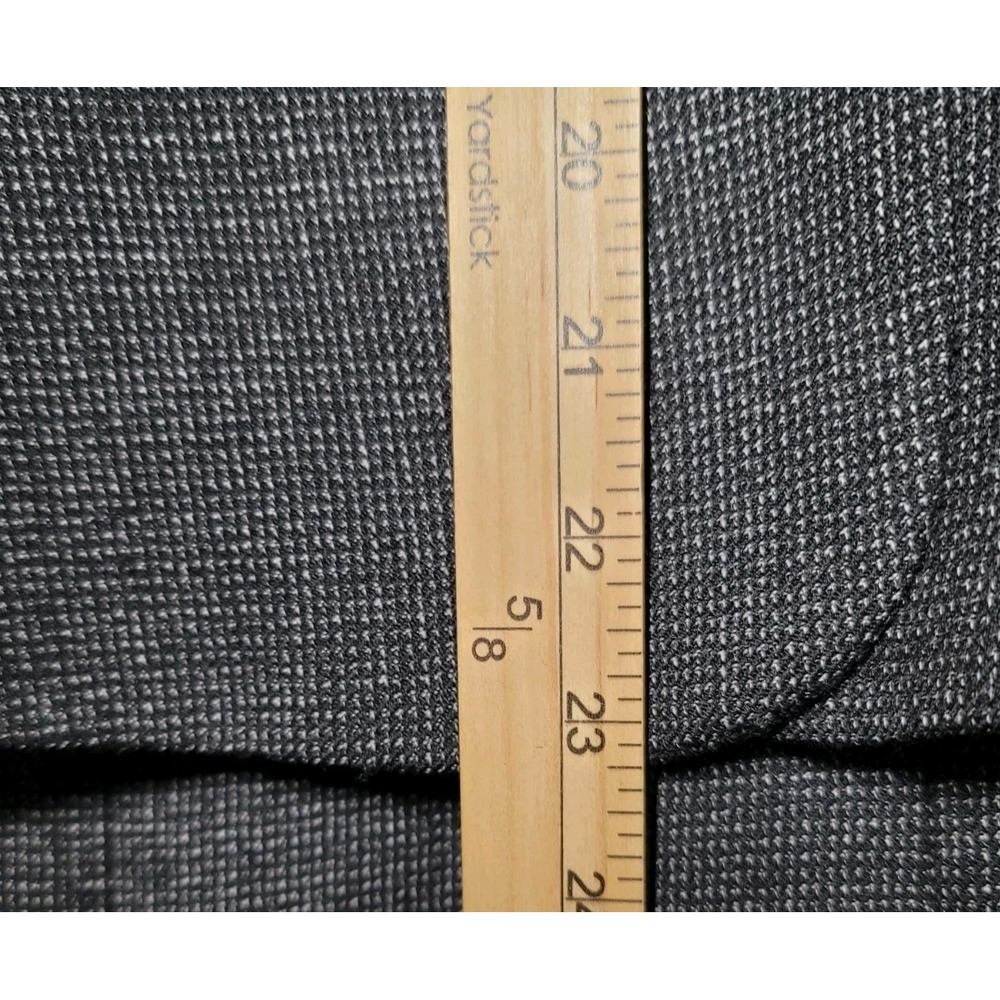Tahari Womens Size 12P Levine Wool Gray Blazer & Skirt Suit Business - Picture 8 of 10